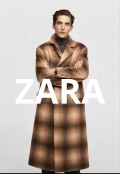 ♦️希少♦️ZARA チェスターコート　ロング　ストリート系　韓国系　2.6万