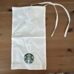 STARBUCKS 布製ギフト袋 ホワイト