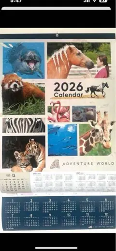 K*a様 【ねこツーカレンダー】2026年度 - メルカリ