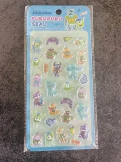 【即日発送】ぷくぷくシール　モンスターズインク