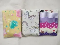 ユニコーン　ゆめかわ　動物柄★ミニポケットティッシュケース　子供用