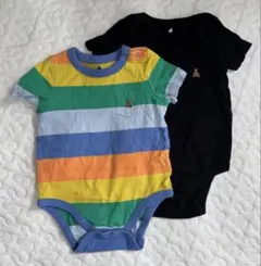 baby gap ロンパース 2枚セット 6-12m
