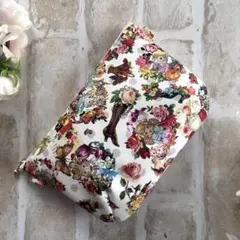 SALE ぷっくりポーチ　20㎝ファスナーver plump ジョリーフルール