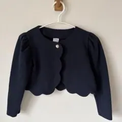 ZARA ガールズ ボレロ ネイビー 152cm フォーマのサムネイル