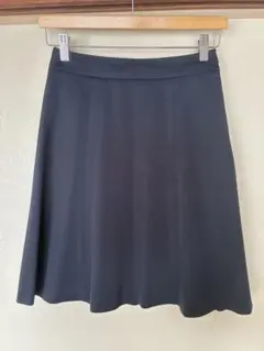 Natural Beauty ブラック フレアスカート 36