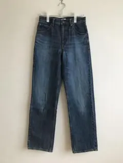 UNIQLO U レギュラーフィットストレートハイライズジーンズ　サイズ26