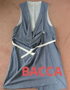 サイズ38★美品バッカBACCAベスト ジレ ラップデザインのサムネイル