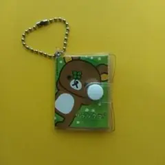 リラックマ　ミニノートキーホルダー