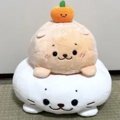 超希少☆特賞 しろたん 縁起物くじ ぬいぐるみ 鏡餅 らっこいぬ タグ 