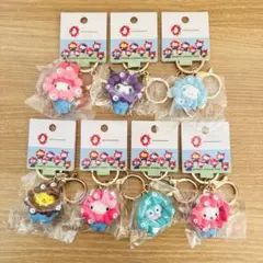 サンリオ ミャクミャク パステルカラーキーホルダー 7点コンプリート