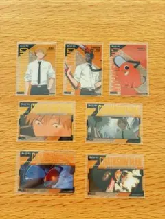 【匿名配送】チェンソーマン クリアカードセット 7枚