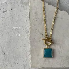 #012天然石NC/ap/ステンレス　agate ete イエナ お好きな方にものサムネイル