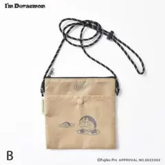 I'm Doraemon サコッシュ ベージュ