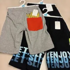 R23 新品男の子綿100%ハーフパンツ120