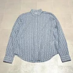 フランク＆アイリーン　長袖シャツ　ストライプ×スター柄　Paulモデル　XSのサムネイル
