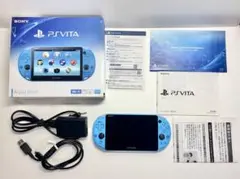 PS Vita アクアブルー 本体 PCH-2000 ZA23