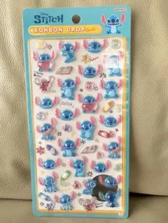 【正規品】ボンボンドロップシール　スティッチ　らくがき
