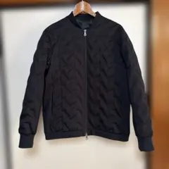 COMME CA ISMジャージー　ダウンブルゾン