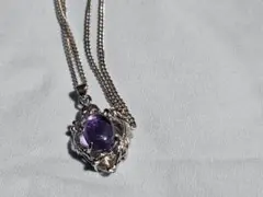 アメジストカラー　ネックレス、指輪、イヤリングまとめ売り