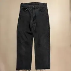 リーバイス569 Levis W34 ブラックデニムボトム 黒 古着 20027 - メルカリ