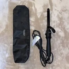 SALONIA カールヘアアイロン 19mm ブラック 収納ケース付き