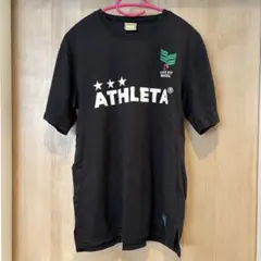 美品ATHLETA ブラック シャツ Café do Brasil Lサイズ