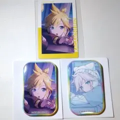 鏡音レン エピカ 23A スクエアバッジ 50C