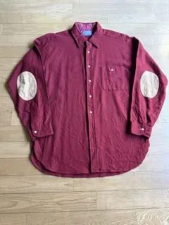 【70s USA製】ペンドルトン エルボーパッチ ウールシャツ ネルシャツのサムネイル
