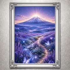 風水開運絵画＊奇跡の光　鳳凰と龍神　希望　出会い　金運　健康運　子宝　出世　知性 風水開運絵画＊奇跡の光 鳳凰と龍神 希望 出会い 金運 健康運 子宝