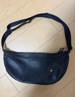 PORTER JAM HOME MADE コラボ　黒 レザー ショルダーバッグ