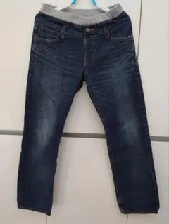 EDWIN　J503R　デニム　ジーンズ　長ズボン　150cm　ウエストゴム