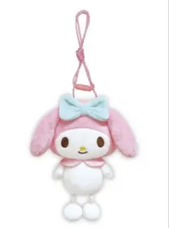 マイメロ❤️足ぶらシリーズ　ぬいぐるみネックポーチマイメロディ　ポシェット