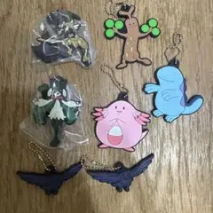 ポケモン ラバーマスコット7個セット