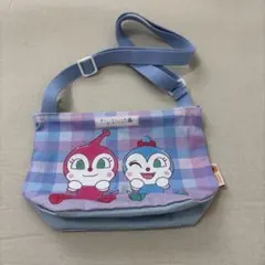 ドキンちゃんコキンちゃん　ショルダーバッグ　水色