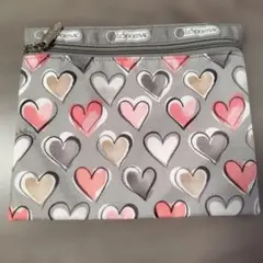 LeSportsac レスポートサック ポーチ ハート柄