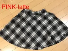 PINK-latte チェックスカートのサムネイル