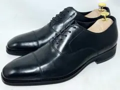 美品 THE SUIT COMPANY 27.5 レザーストレートチップシューズのサムネイル
