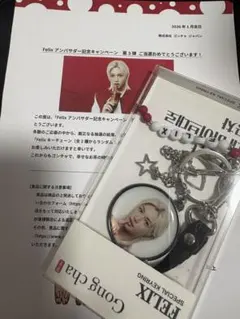 ゴンチャ Felix アンバサダー 記念キャンペーン第3弾 キーホルダー