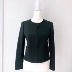 ★新品未使用　23区　ノーカラージャケット 23区 ジャケット ノーカラージャケット 「セットアップ対応