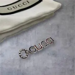 GUCCI グッチ ロゴ ペンダントトップ Ag925 シルバー 保存袋付き