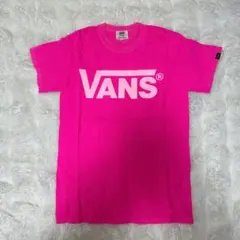 VANS ヴァンズ Tシャツ 半袖 ピンク 蛍光 y2k 平成ギャル 古着のサムネイル