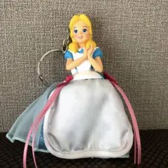 ♡美品♡ディズニーリゾート 不思議の国のアリスキーチェーン キーホルダー