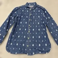from B to youインザグルーヴオルテガネイティブ柄デニムシャツフリーのサムネイル