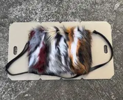 フェイクファー ショルダーバッグ マルチカラー