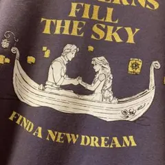 ディズニー　ラプンツェル　トレーナー　スウェット　パスカル　名場面　トレーナー