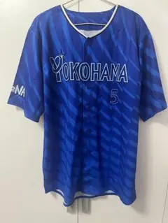 ☆ 横浜DeNAベイスターズ 番号5 松尾 汐恩 Ｌ　サイズ　応援ユニフ