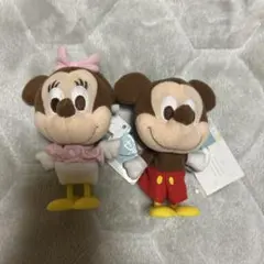 ミッキー、ミニー キーホルダー