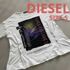 DIESEL 半袖 Tシャツ ホワイト Sサイズのサムネイル