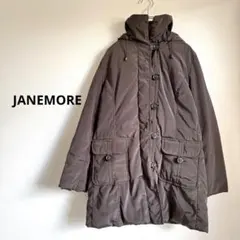 JANEMORE ジェーンモア フード付き ダウンジャケット ブラウン