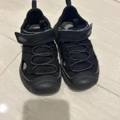 keen サンダル　16cm ブラック